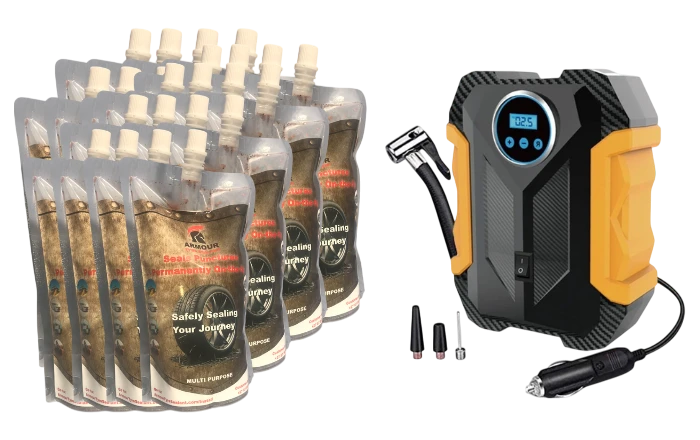 Pro – 24 Armour Pouches with (FREE) Digital Compressor